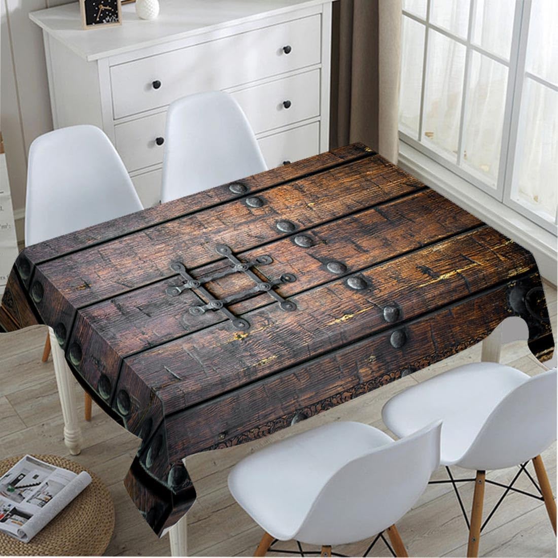Home Textiles Premium - Nappe de table en bois de