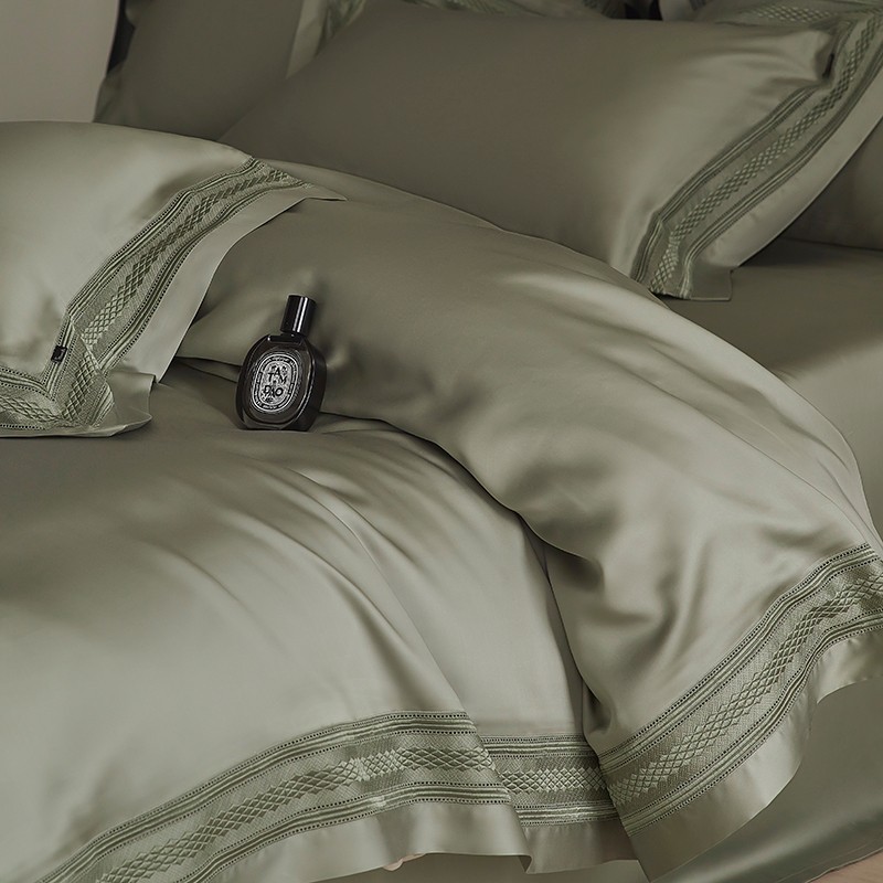 Home Textiles Premium - Juste de literie évidée de qualité