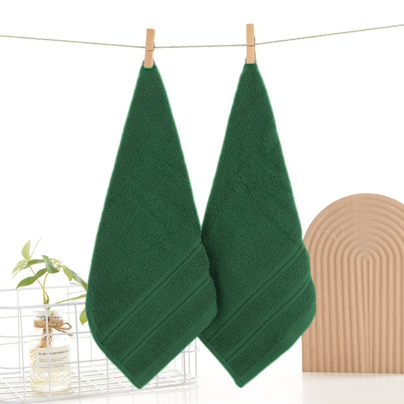 Home Textiles Face Towel - Serviette à main carrée 100% coton,