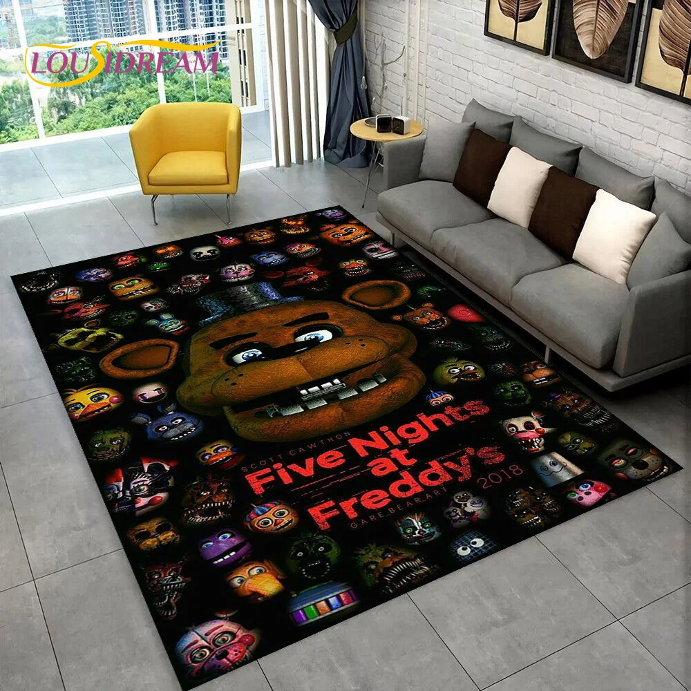 Home Textiles Sale - Tapis de jeu d'horreur FNAF Freddy