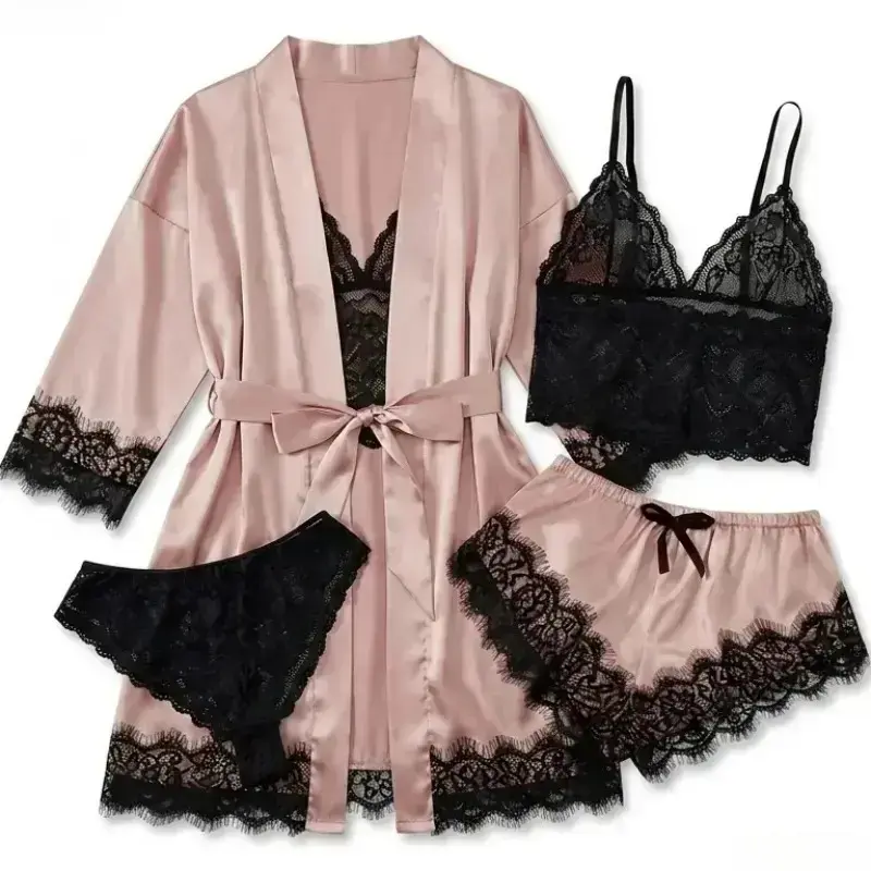 Home Textile - Ensemble de pyjama en satin 4