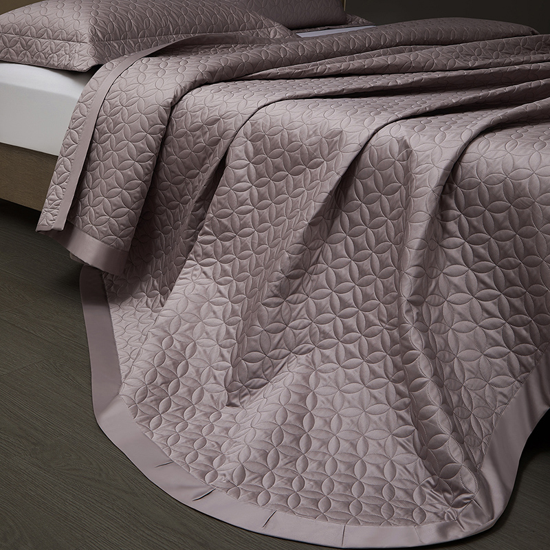 Home Textiles Premium - Ensemble de couvre-lit matelassé en coton