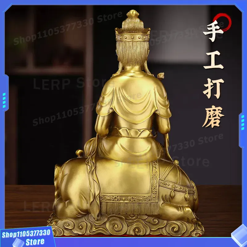 Statue de Bodhisattva Manjushr - Home Textiles Direct avis et prix