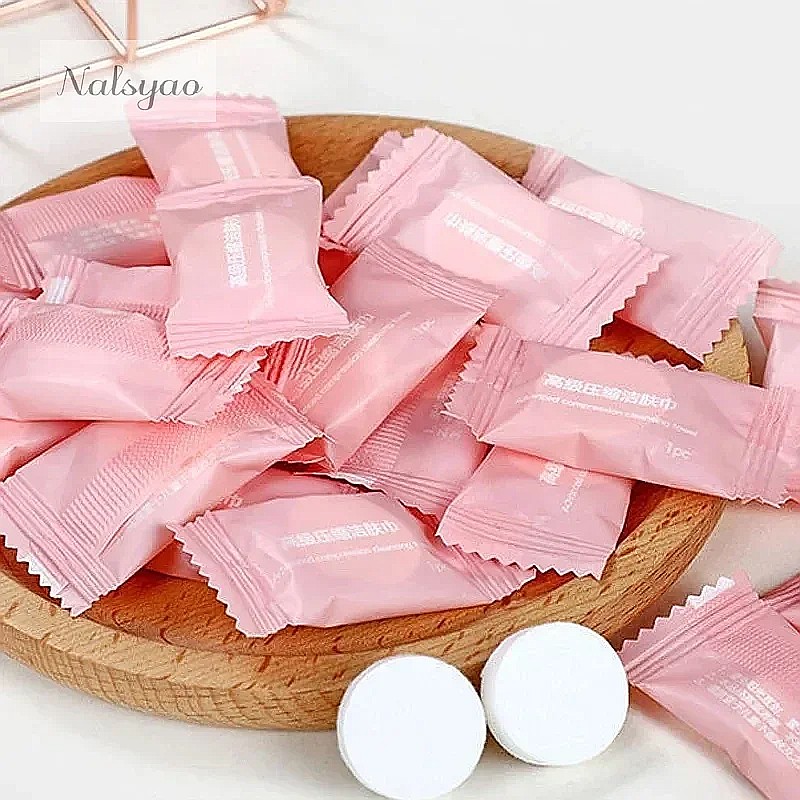 50 serviettes compressées de v - Home Textiles Face Towel avis et prix