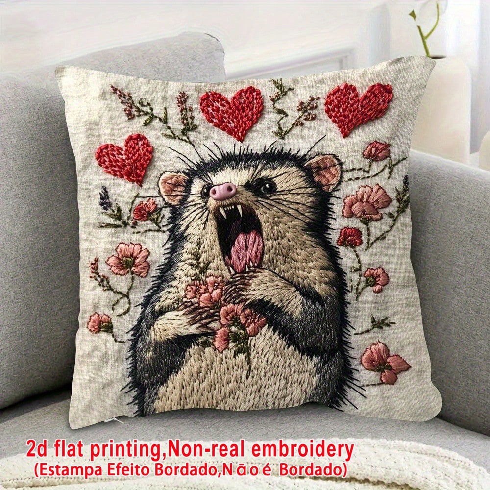 1 pièce/2 pièces, taie d'oreil - Pillow Insert 18X18 avis et prix
