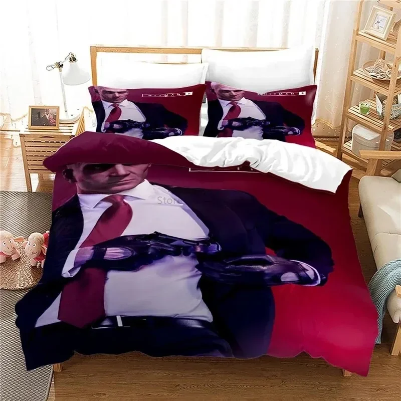 Parure de lit 3D Hitman Killer - Home Textiles Sale avis et prix
