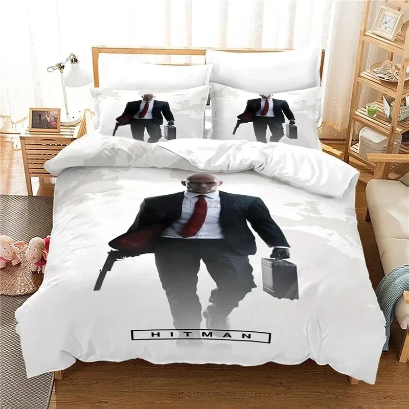 Parure de lit 3D Hitman Killer - Home Textiles Sale avis et prix