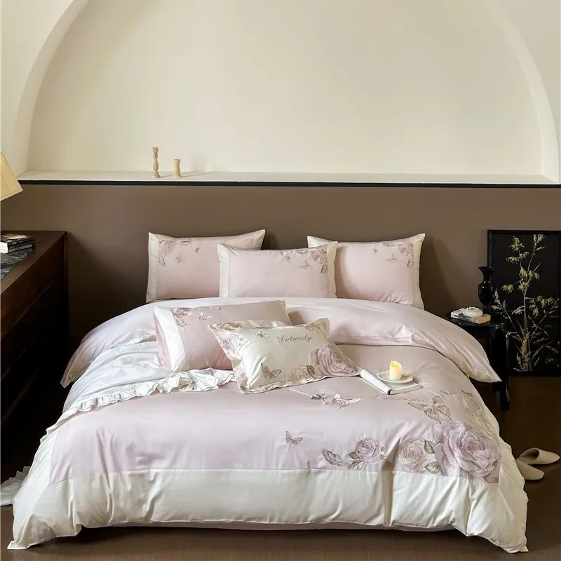 Parure de lit en coton égyptie - Home Textiles Premium avis et prix